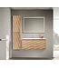 Badkamerkast Magnolia Licht Eiken 160x35x35 cm