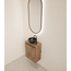 GLISS DESIGN Toiletmeubel Gliss Echo Kasteel Eiken 40x50cm met toppaneel