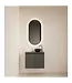 Toiletmeubel Gliss Echo Graphite Grijs 60x50cm met toppaneel