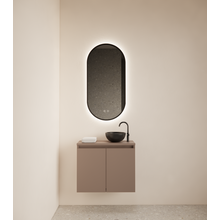 Toiletmeubel Gliss Echo Latte 60x50cm met toppaneel