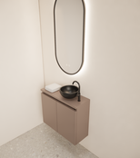 Toiletmeubel Gliss Echo Latte 60x50cm met toppaneel