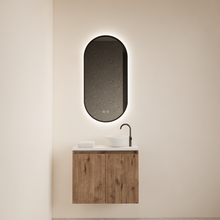 Toiletmeubel Gliss Echo Kasteel Eiken 60x50cm met toppaneel