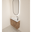GLISS DESIGN Toiletmeubel Gliss Echo Kasteel Eiken 60x50cm met toppaneel