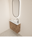 Toiletmeubel Gliss Echo Kasteel Eiken 60x50cm met toppaneel