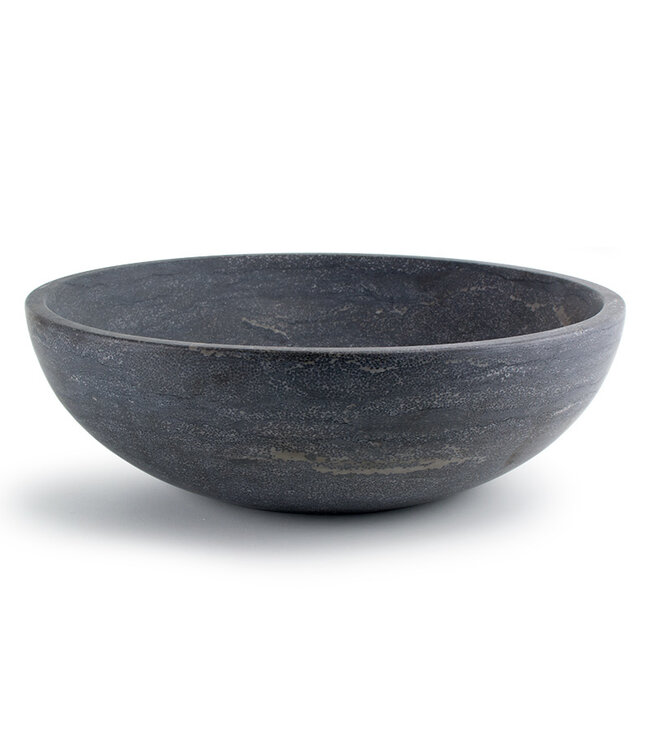 Badkamermeubel Set Wood Eiken 120cm met natuursteen blad en waskommen