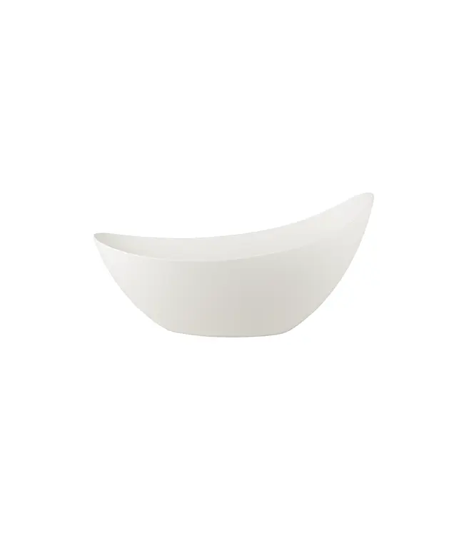 Vrijstaand bad Antio Mat Wit 188x78x93cm Solid Surface met overloop