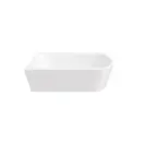 Half Vrijstaand hoekbad Ferro Links Mat Wit 180x80x58cm acryl met waste en overloop