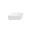 DutchLine Half Vrijstaand hoekbad Ferro Links Mat Wit 170x80x60cm acryl met waste en overloop