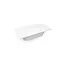 DutchLine Inbouwbad RD 180x80x45 cm glans wit
