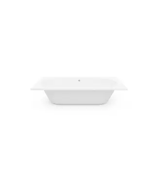 DutchLine Inbouwbad RD 180x80x45 cm Mat Wit