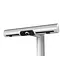 Handdroger Wash&Dry RVS - Automatsiche 2-in-1  Wastafelkraan met handdroger