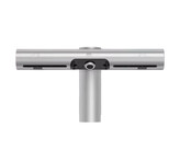 Handdroger Wash&Dry RVS - Automatsiche 2-in-1  Wastafelkraan met handdroger