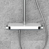 Opbouw Regendouche Tondell Chroom met planchet - Regendouche 30cm - 29.2951