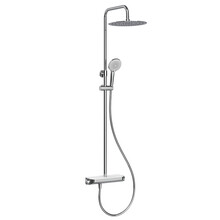 Opbouw Regendouche Tondell Chroom met planchet - Regendouche 30cm - 29.2951