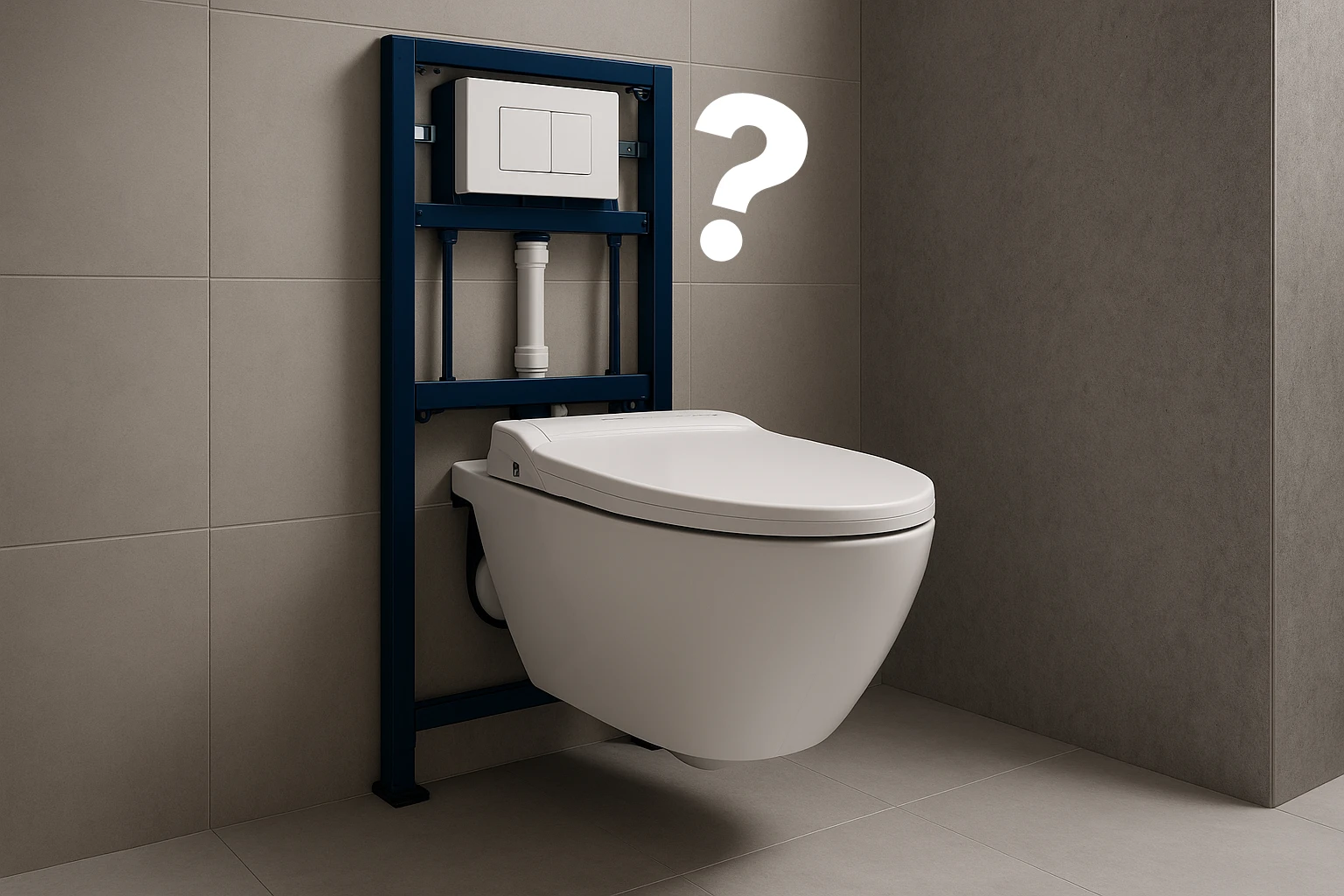 Welke inbouwreservoirs voor een elektrisch toilet?