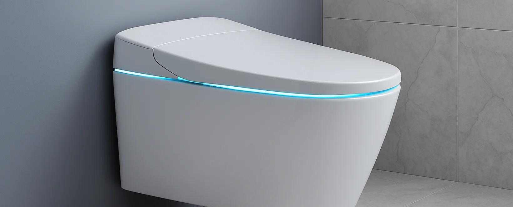 Toilet met verwarmende bril