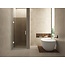 Wiesbaden Douchedeur Profielloos 80cm vintage brons glas/Mat Wit⎢Wiesbaden Less nisdeur 8 mm nano - 20.3290