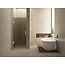 Wiesbaden Douchedeur Profielloos 70cm vintage brons glas/Mat Wit⎢Wiesbaden Less nisdeur 8 mm nano - 20.3283