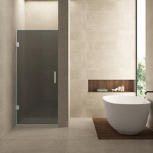 Douchedeur Profielloos 80cm Rookglas⎢Wiesbaden Less nisdeur 8 mm nano - 20.3726