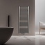 BELRAD Handdoekradiator 160x60cm Geborsteld RVS 557 Watt Midden aansluiting