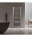 Handdoekradiator 160x60cm Geborsteld RVS 557 Watt Midden aansluiting