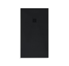 Douchevloer Medison Mat Zwart 90x90cm Composietsteen Douchevloer antislip ultra flat Veroni 3cm composietsteen