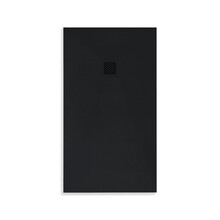 Douchevloer Medison Mat Zwart 90x90cm Composietsteen Douchevloer antislip ultra flat Veroni 3cm composietsteen