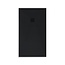 CREAVIT Douchevloer Medison Mat Zwart 90x90cm Composietsteen Douchevloer antislip ultra flat Veroni 3cm composietsteen