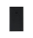 Douchevloer Medison Mat Zwart 120x90cm Composietsteen Douchevloer antislip ultra flat Veroni 3cm composietsteen