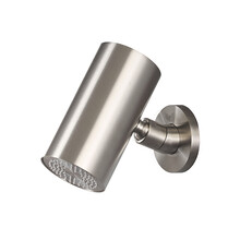 Hoofddouche UniMatch Beam Geborsteld Staal rond 1 stand met muurbevestiging PVD - 29.7822