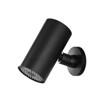 Hoofddouche UniMatch Beam Mat Zwart rond 1 stand met muurbevestiging - 29.7821