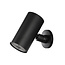 Wiesbaden Hoofddouche UniMatch Beam Mat Zwart rond 1 stand met muurbevestiging - 29.7821