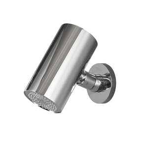 Hoofddouche UniMatch Beam Chroom rond 1 stand met muurbevestiging - 29.7820