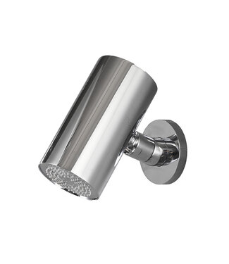 Wiesbaden Hoofddouche UniMatch Beam Chroom rond 1 stand met muurbevestiging - 29.7820