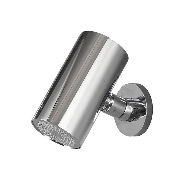 Hoofddouche UniMatch Beam Chroom rond 1 stand met muurbevestiging - 29.7820