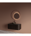 Spiegel Gliss Kosmos Copper Rond 100cm sensor bediening met dimbaar licht - Spiegelverwarming