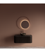 Spiegel Gliss Kosmos Copper Rond 80cm sensor bediening met dimbaar licht - Spiegelverwarming