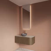 Spiegel Gliss Lucis 120x40cm – sensor bediening met dimbaar licht & spiegelverwarming