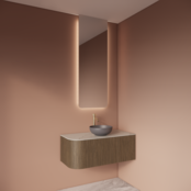 Spiegel Gliss Lucis 120x40cm – sensor bediening met dimbaar licht & spiegelverwarming