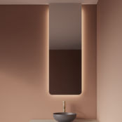 Spiegel Gliss Lucis 140x50cm – sensor bediening met dimbaar licht & spiegelverwarming