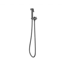 Bidetset met handdouche Lucci Gunmetal met handdouche en doucheslang 1/2"