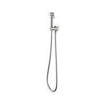 Bidetset met handdouche Lucci Geborsteld Staal met handdouche en doucheslang 1/2"