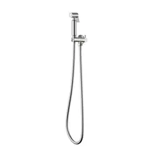 Bidetset met handdouche Lucci Geborsteld Staal met handdouche en doucheslang 1/2"