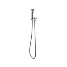 Bidetset met handdouche Lucci Geborsteld Staal met handdouche en doucheslang 1/2"