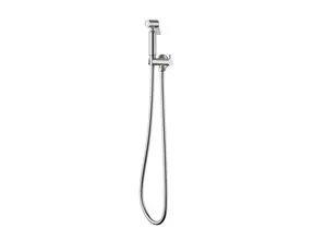 Bidetset met handdouche Lucci Geborsteld Staal met handdouche en doucheslang 1/2"