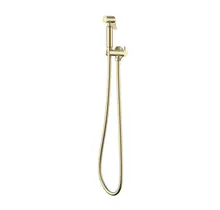Bidetset met handdouche Lucci Geborsteld Messing met handdouche en doucheslang 1/2"