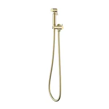 Bidetset met handdouche Lucci Geborsteld Messing met handdouche en doucheslang 1/2"