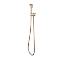 Bidetset met handdouche Lucci Geborsteld brons koper met handdouche en doucheslang 1/2"