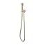 DutchLine Bidetset met handdouche Lucci Geborsteld brons koper met handdouche en doucheslang 1/2"