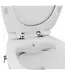 Geberit UP320 toiletset - ISVEA Hangend toilet met bidet Glans Wit